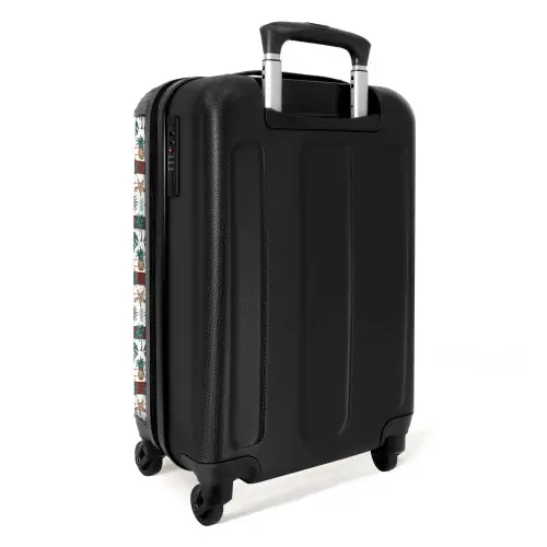 Zomer illustratie print NBS - Handbagage koffer - Volwassenen Unisex middel -achterkant