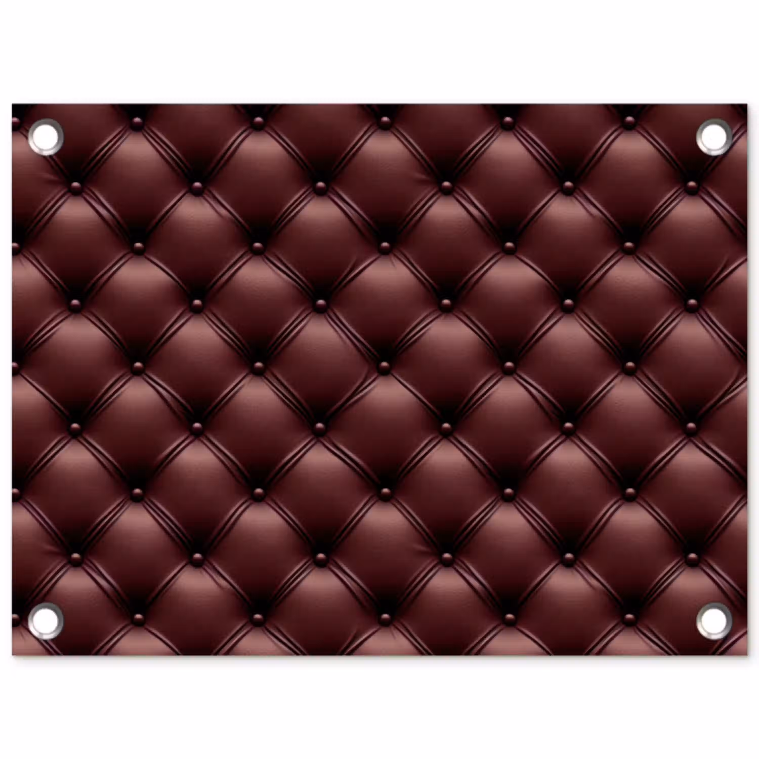 Leer - Patroon - Bordeaux tuinposter los doek klein 239 -3d