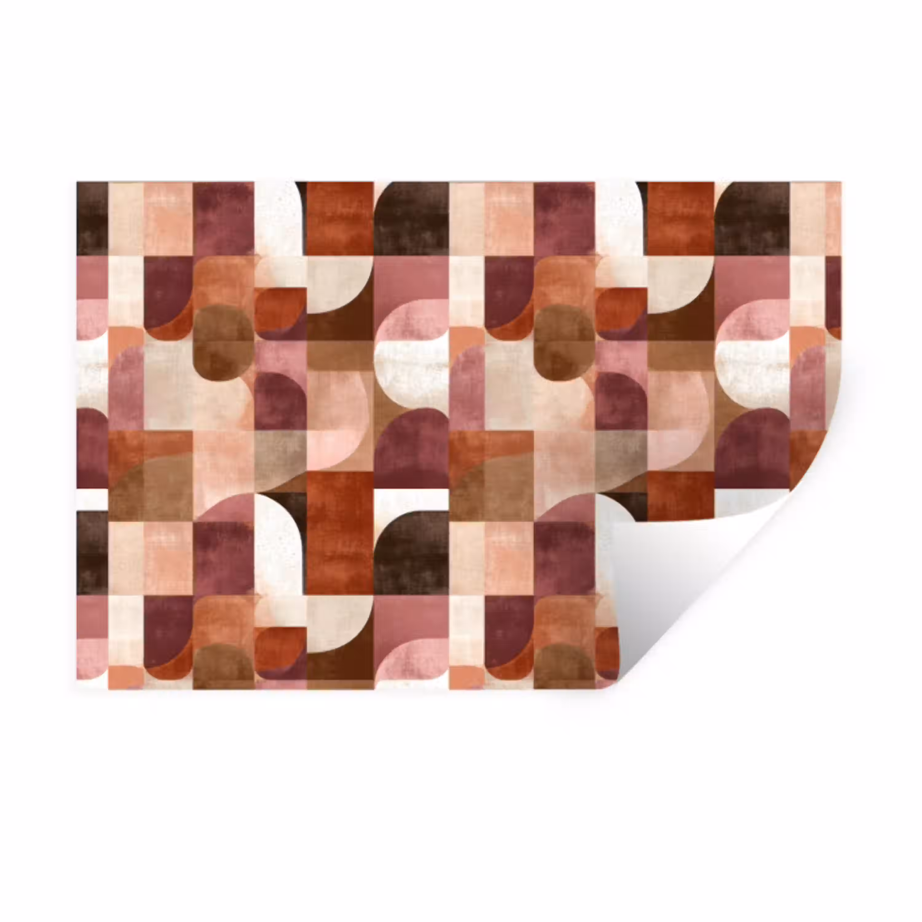 Geometrie - Modern - Retro Muursticker klein 286 -3d