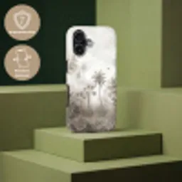 Jungle - Palmbomen - Natuur Toughcase MagSafe Apple iPhone 17 klein -USP_PrintM_NL