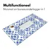 Sierborden - Bloemen - Blauw Muismat XXL klein 681 -sfeer4