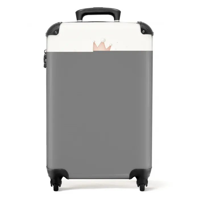 Sierlijke prinses in het wit NBS - Handbagage koffer - Kinderen Unisex middel -productfoto_recht