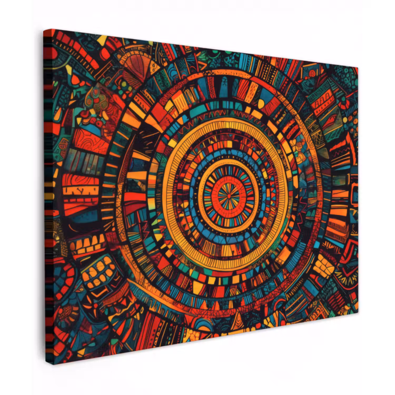 Leinwandbild - Mandala - Kreise - Muster