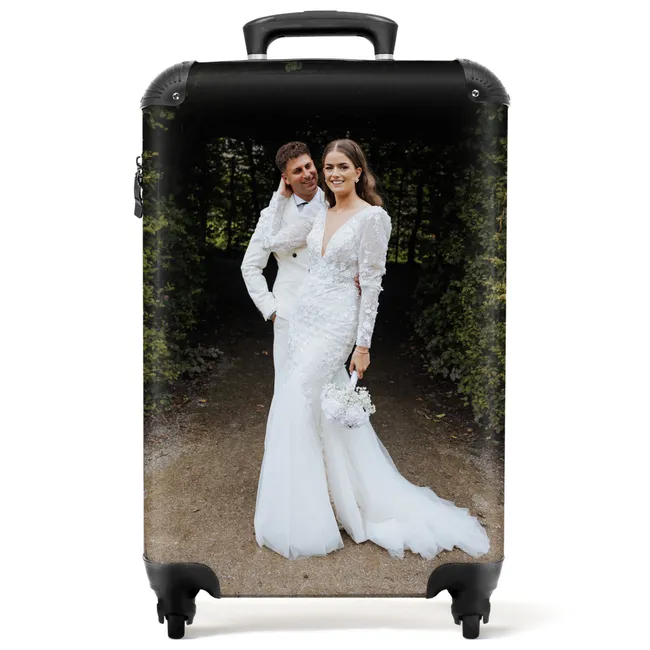 Handgepäck Koffer mit eigenem Foto