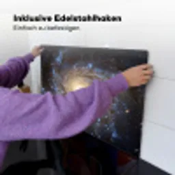 Kosmos - Sterrenstelsel - Donker Inductie beschemer met haakjes klein -ky-ophangen-de