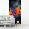 Abstract - Graffiti - Kleurrijk - Verfspatten fotobehang vinyl groot -woonkamer