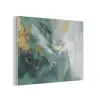Groen - Modern - Marmer - Abstract PET vilt klein -3d