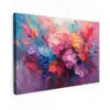 Bloemen - Roze - Watercolor - Kunst canvas 2cm klein -z3d