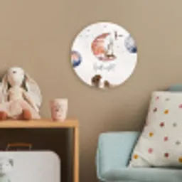 Quotes - Goodnight - Spreuken - Kinderen - Jongens - Meisjes - Kind Wandcirkel kunststof plaat 5mm dik klein -tsfeer1_kind
