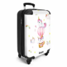 Luchtige eenhoorns NBS - Handbagage koffer - Unisex middel -productfoto_3d