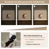 Egel - Snuitje - Bruin - Stekels Light Box met batterij (Wandlamp kind) middel -USP_dimbaarNL