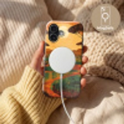 Landschap - Afrikaans - Zon Toughcase MagSafe Apple iPhone 17 klein -USP_MagsafeV