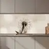Paardenbloem - Minimalistisch - Wit keuken achterwand 2 middel zz_3dshopping