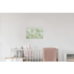 Grassen - Minimalistisch - Groen Muursticker klein -kinderkamer