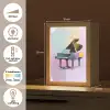 Piano - Pastel - Elegant - Dromerig Light Box met kabel (Tafellamp) klein -USP_NL