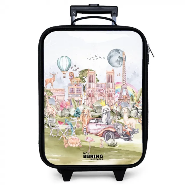 Dierlijke fantasiestad Kinderkoffer - Zwart klein -zzz_website3d