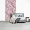 Roze - Kwartsmarmer - Aders fotobehang vinyl groot 64 -slaapkamer