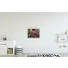Trap - Graffiti - Kleuren - Kunst textielposter latten blank klein -kinderkamer