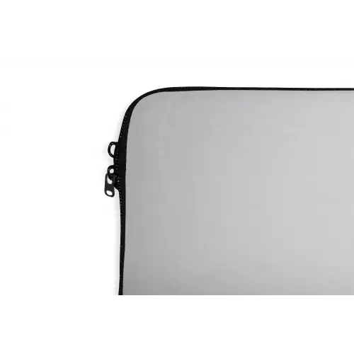Hert - Mistig - Zwart - Wit laptophoes neopreen klein -detail
