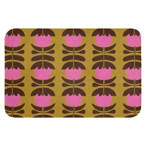 Abstract - Bloemen - Roze WCmat klein 1009 -3d