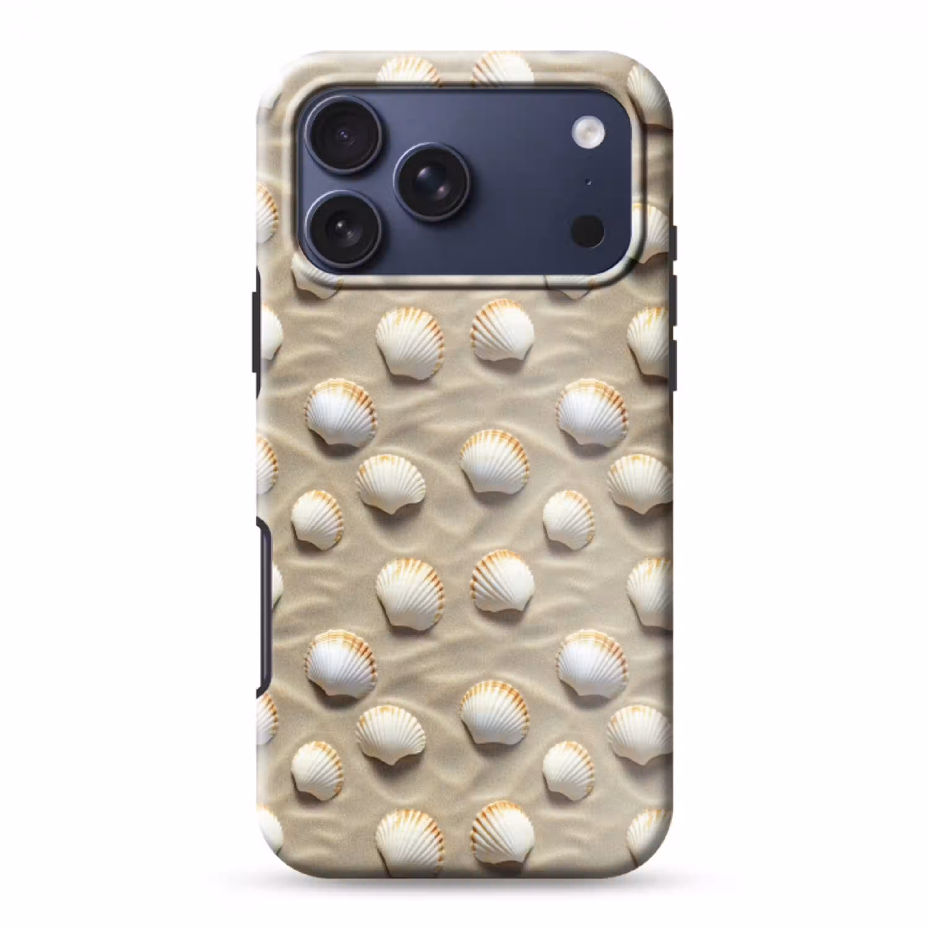 Schelpen - Zand - Maritiem Toughcase MagSafe Apple iPhone 17 Pro Max klein 1019 -3d