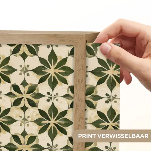 Tegel - Dessin - Groen Light Box met batterij (Wandlamp) middel 907 -USP_websiteprintNL