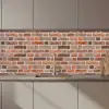 Bakstenen - Aardetinten - Muur - Rustiek keuken achterwand 2 middel 871 zz_3dshopping
