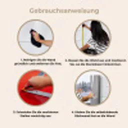 Meer - Dennen - IJs - Winter - Rustgevend keuken achterwand 2 middel -gebruiksaanwijzing_DE