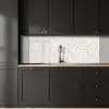 Terrazzo -  Patroon  -  Créme keuken achterwand 2 middel 871 -sfeer1