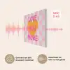 Valentijn - Love - Roze - Oranje PET vilt klein -USP_NL