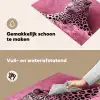 Panter - Luxe - Roze Inductie beschemer met haakjes klein -ky-schoon-nl