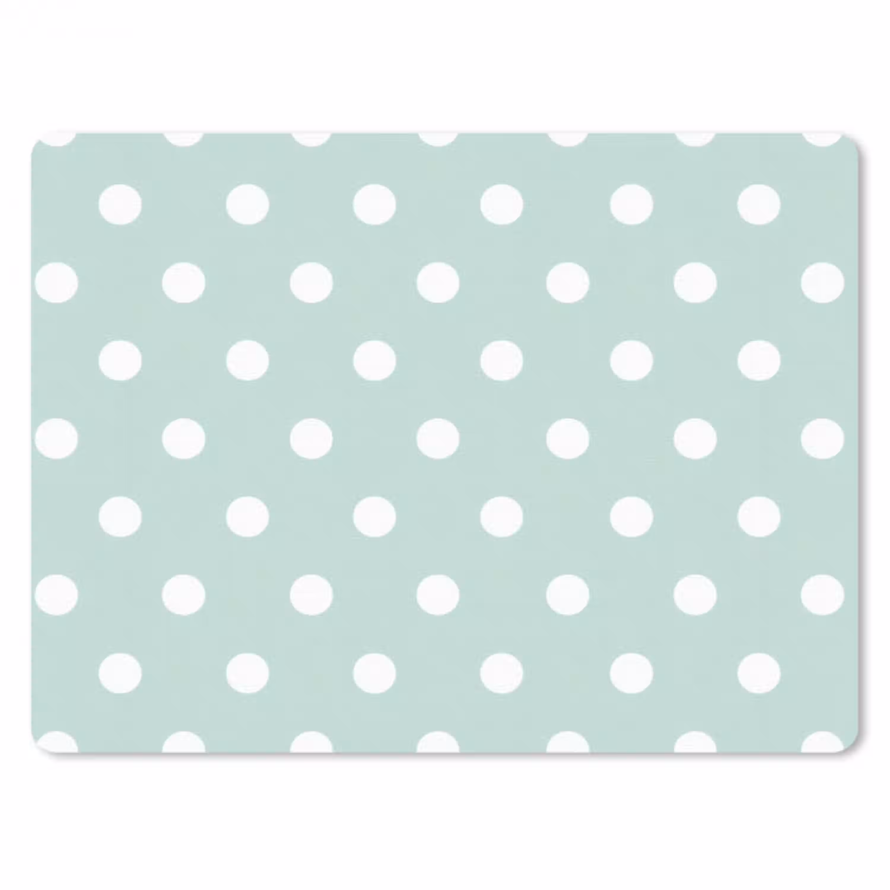 Klassiek - Polka - Groen muismat rubber klein 262 -3d