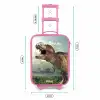 Thijs Tyrannosaurus Kinderkoffer - Roze klein -productfoto_formaten