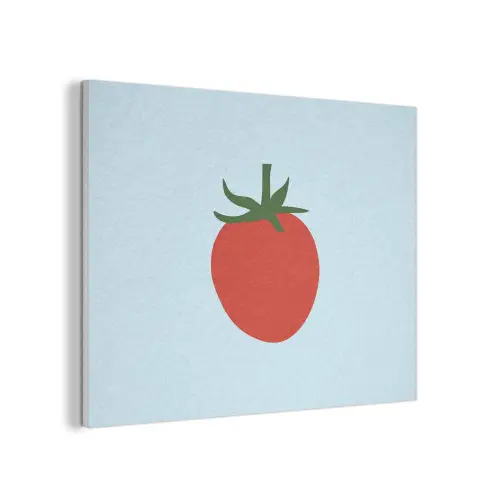 Rood - Tomaat - Groente PET vilt klein -3d