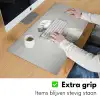 Hond - Wit - Kok Muismat XXL klein -sfeer3