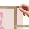 Beer - Roze - Snoep Light Box met batterij (Wandlamp) middel -USP_websiteprintNL