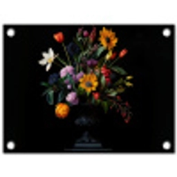 Zonnebloemen - Boeket - Kleurrijk tuinposter los doek klein -3d