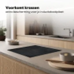 Diep Antraciet Textuur Inductie beschermer vinyl 3mm middel -sfeer1