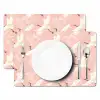 Kraanvogels - Bloesem - Roze Placemat vinyl groot 368 -zzsfeer2_Kitchenyeah-website