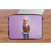 Papegaai - Koksmuts - Pilaar - Vogel laptophoes neopreen klein -tafel