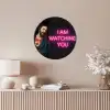 Man - Tekst - Neon Fotolijst rond zonder passe partout klein -sfeer3