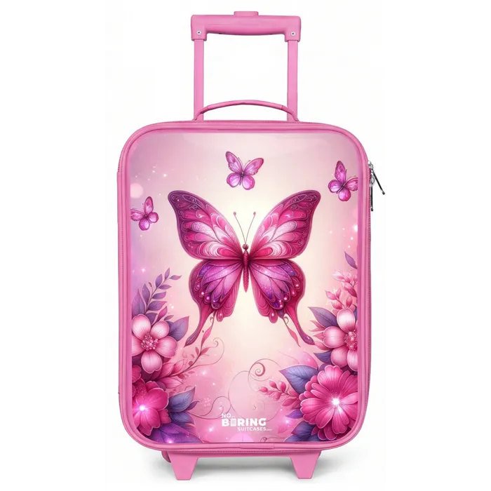 Vlindervallei Kinderkoffer - Roze klein -zz3dotto