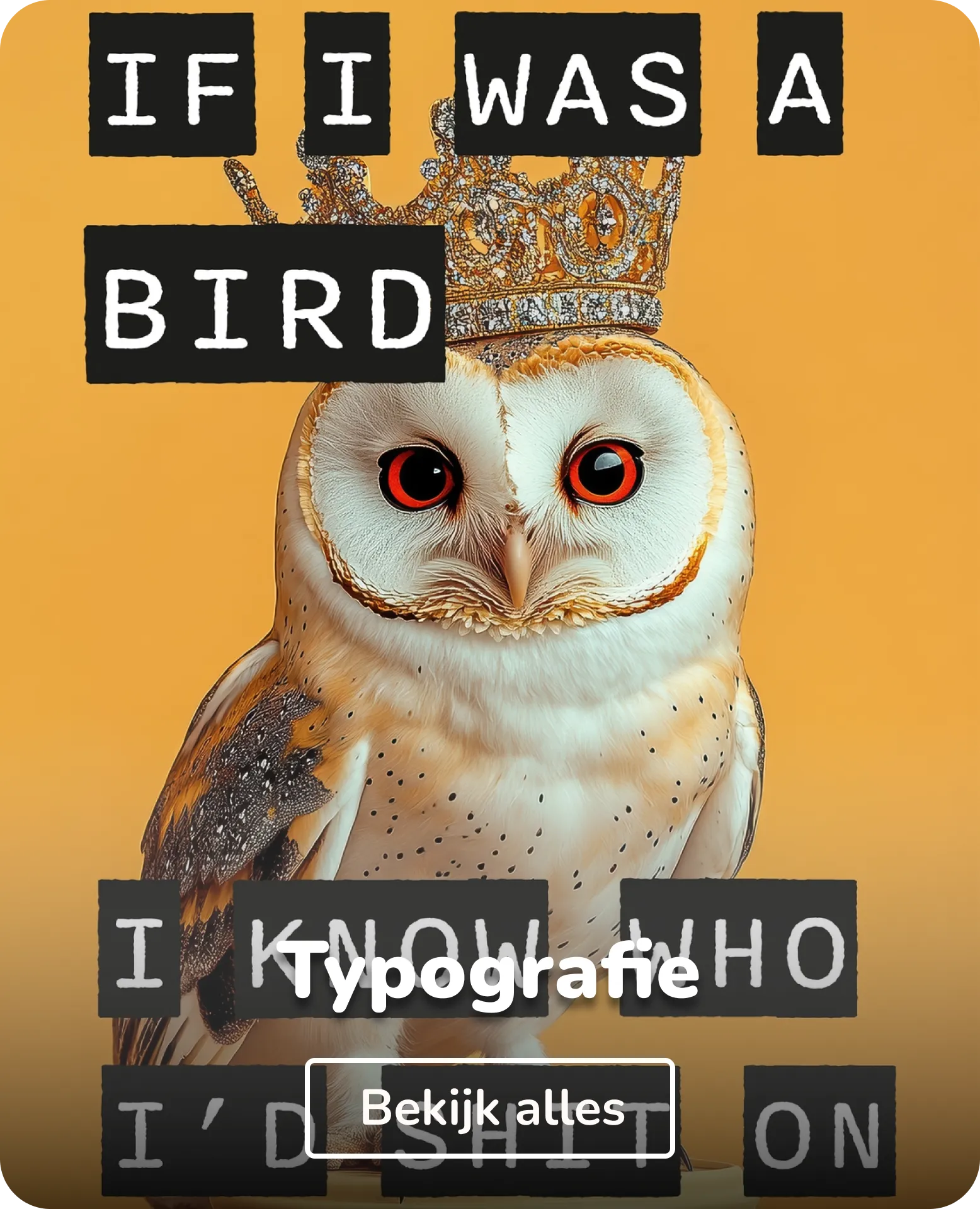 Glas schilderijen typografie