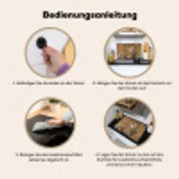 Oosters - Elegant - Kleurrijk Inductie beschemer met haakjes klein -ky-gebruik-de