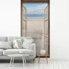Doorkijk - Strand - Duinen - Pad - Landschap fotobehang vinyl groot -woonkamer