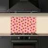 Roze - Watermeloen - Geel - Stippen keuken achterwand spatscherm klein 900 -sfeer1