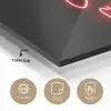 Gaming - Quotes - Gaming and chill - Neon - Rood plexiglas 5mm klein -sfeer2
