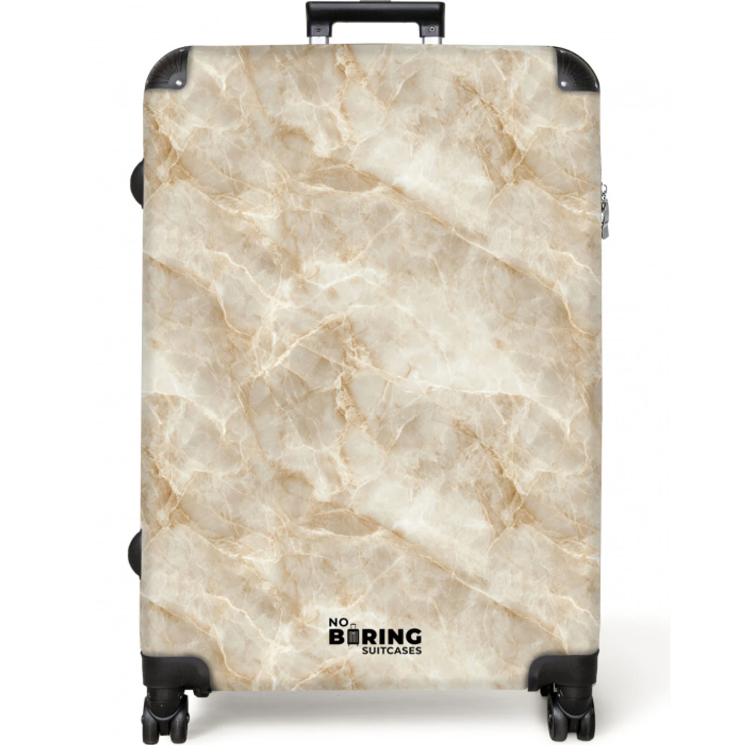 Lichtbeige - Onyx - Subtiel NBS - Large koffer - Volwassenen Unisex groot -zzzzzzzzkaufland2