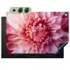 Dahlia - Bloem - Close up - Roze Inductie beschemer met haakjes klein -3d