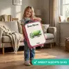 Betonmixer - Getekend - Groen Kinderkoffer - Roze klein -sfeer2_NL
